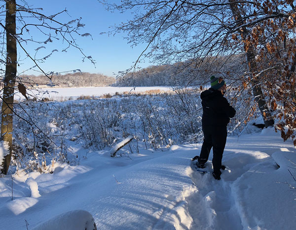 Snowshoeing Trails & Woods